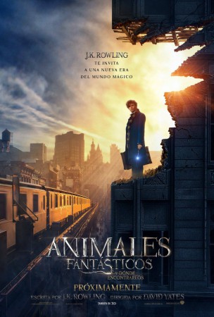 Nuevo Poster Oficial de 'Animales Fantasticos y Donde Encontrarlos'